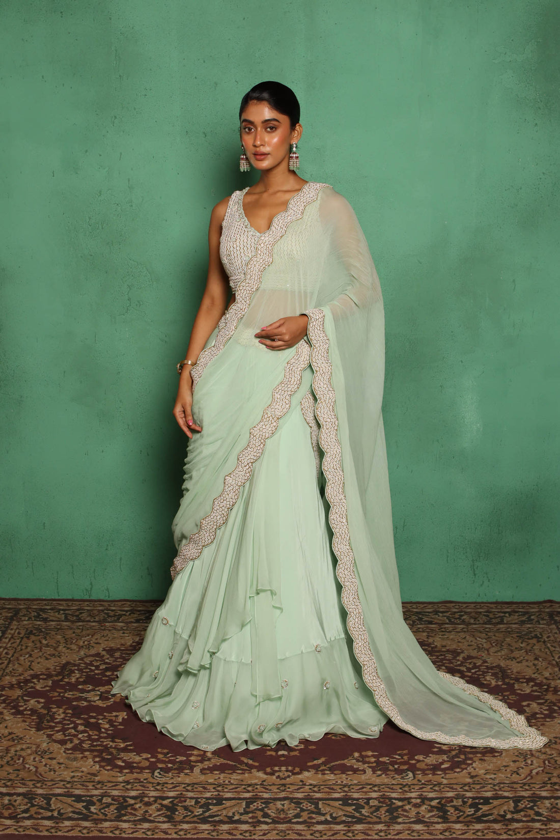 Snowbell Lehenga