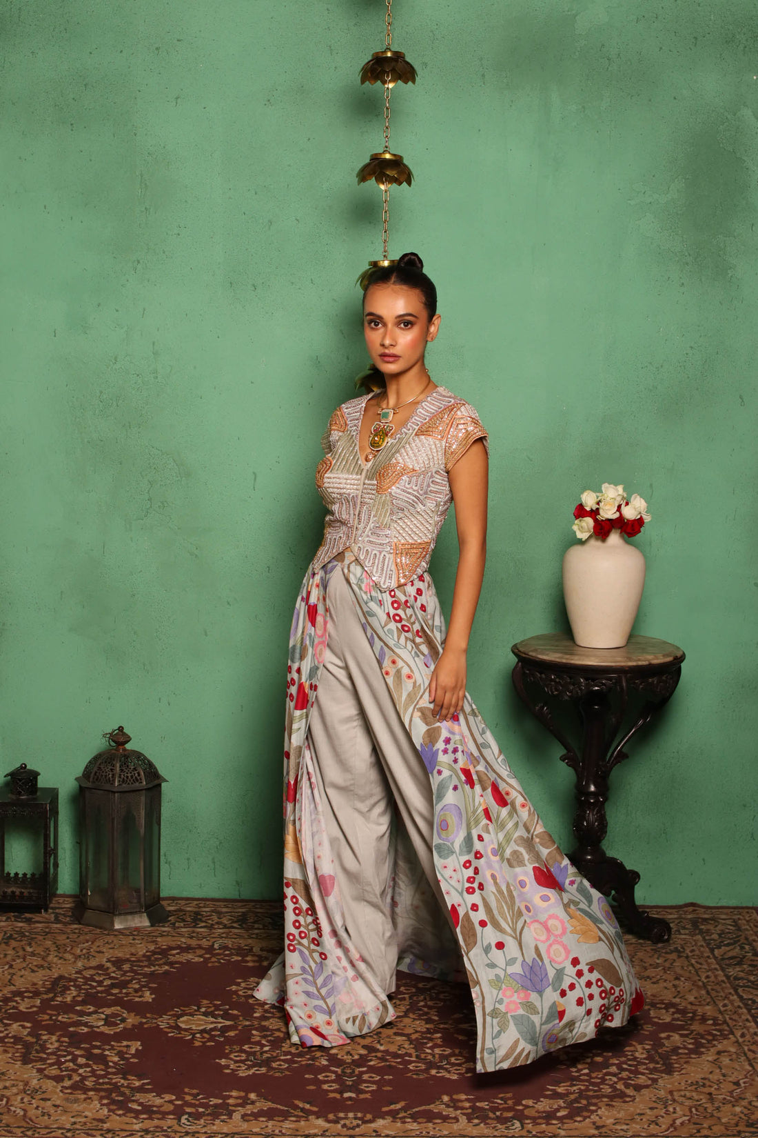Prismatic Print Set (Greyish Blue)
