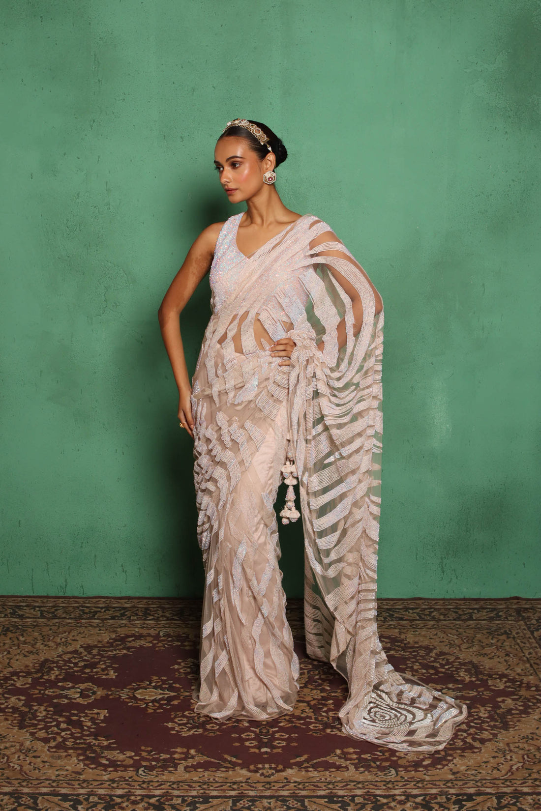 Holographic Saree