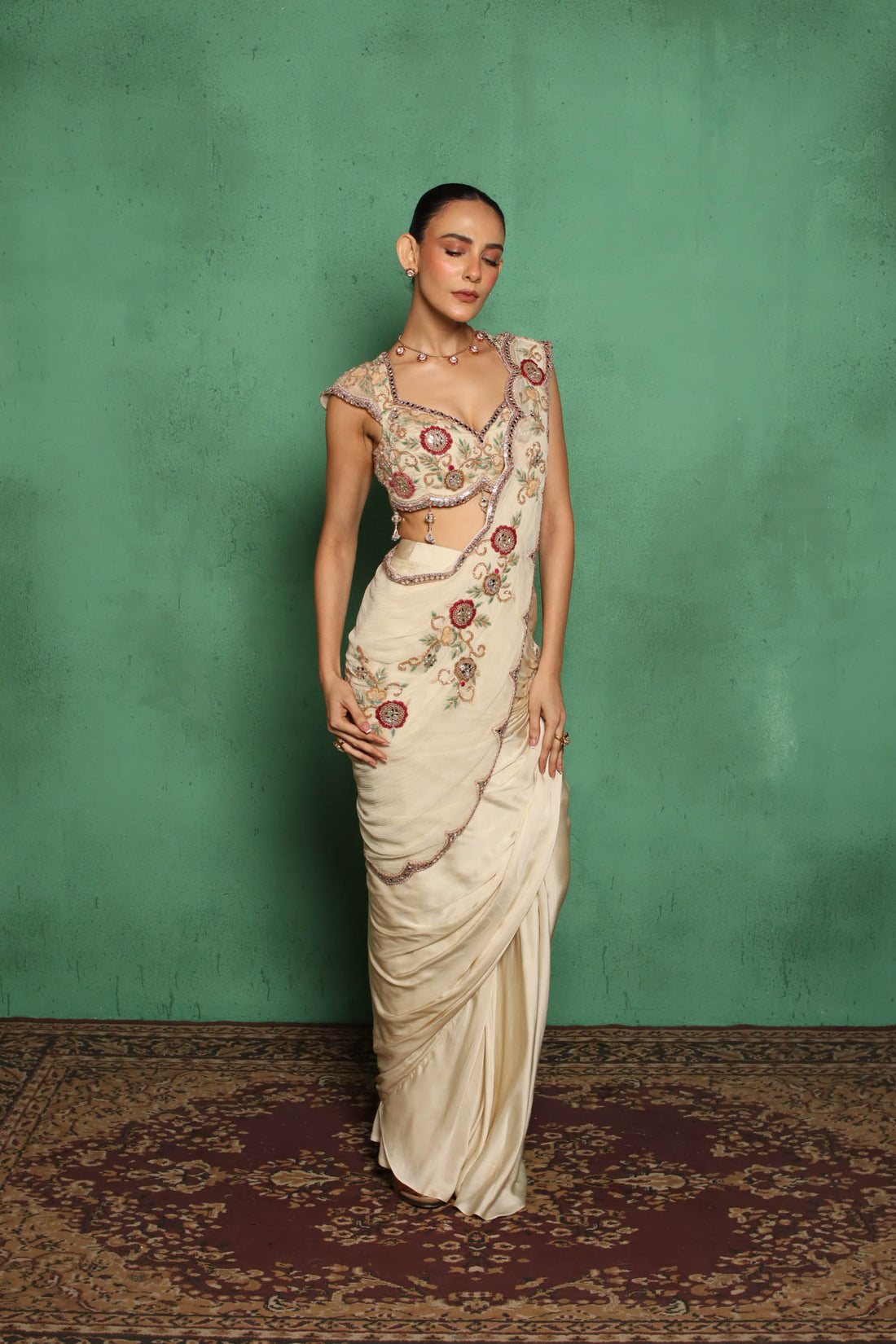 Maryrose Drape Saree