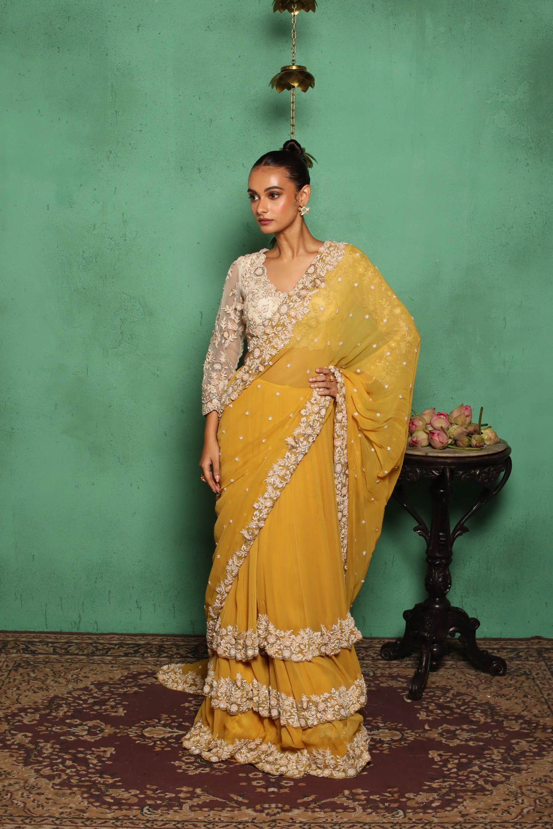 Woolwork Saree