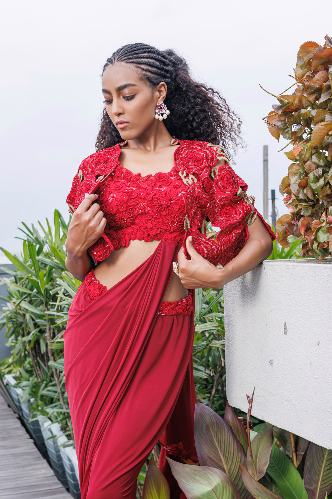 Florian Drape Saree
