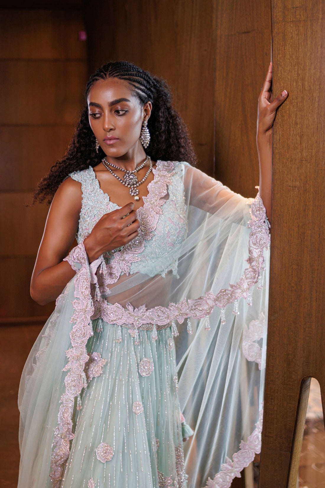 Rose Cut Lehenga