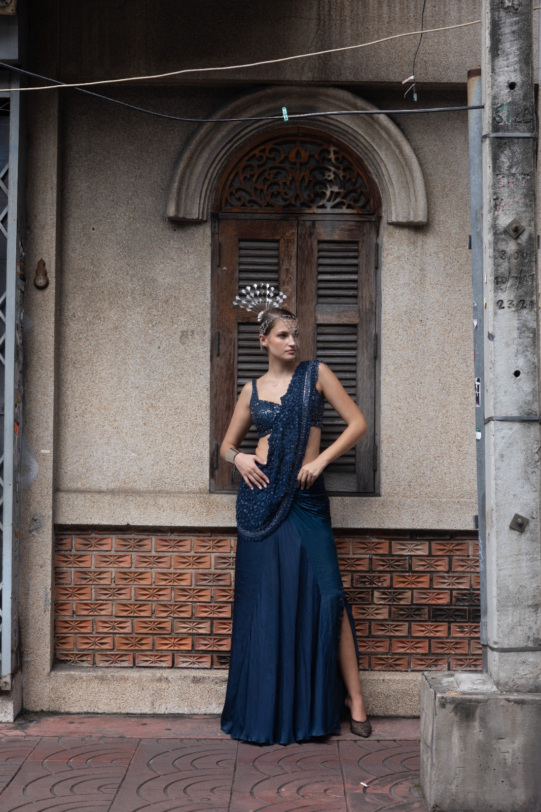 Sash Drape set (Midnight Blue)